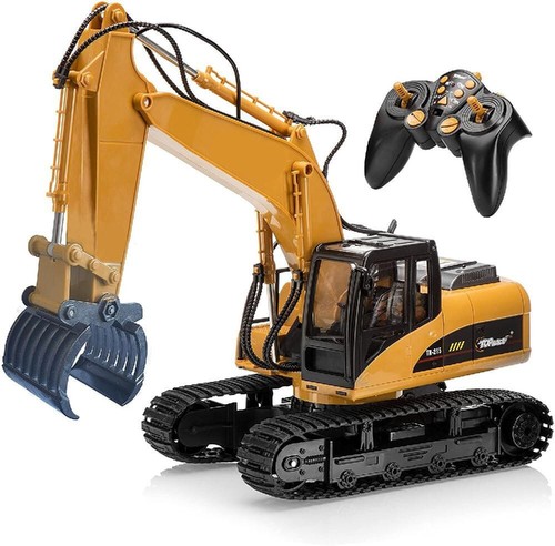 Huina 1/14 Rc Timber Grabber 2.4G 16CH Engineering Construction Car Vehicle Toy - Picture 5 of 24