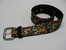TEENAGE MUTANT NINJA TURTLES - KID'S SIZE - 1 1/2" BELT  SEE MEASUREMENTS 