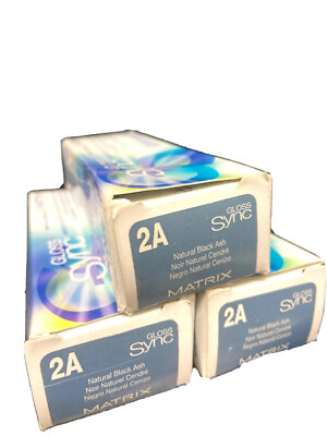 3 matrix gloss sync 2a natural black ash 2oz ea distressed box