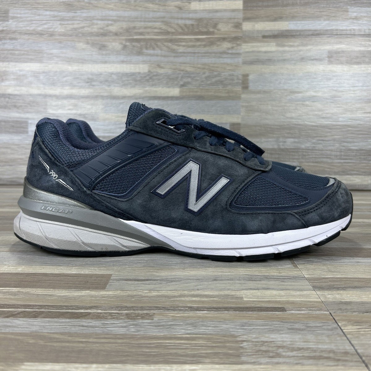 New Balance 990V5 Mens Size 14 2E Wide Navy Athletic Shoes M990NV5