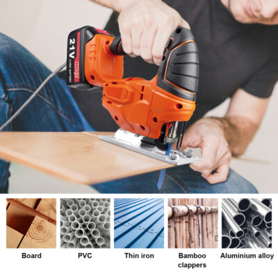 JIG-SAWページ SEESII Cordless Jig Saw 21V, Electric Jigsaw Tool with 2