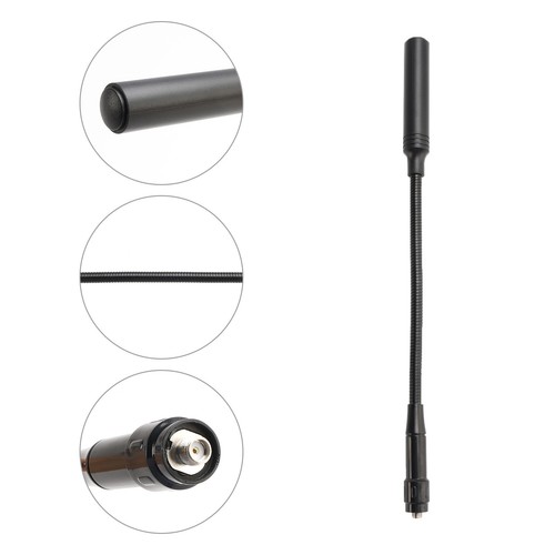 30CM Radio Gooseneck Antenna Gain CS Tactical Antenna Fits TK-370 LT-3288 PX-777