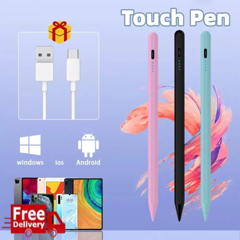 Pantalla Táctil Lápiz Dibujo Universal Para iPhone iPad Samsung Amazon Tablet~ Foto 3 de 4