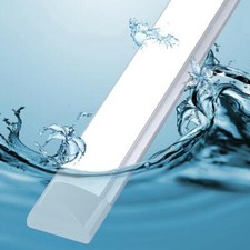 LED Batten Tube Light 6500K Daylight LED Fluorescent Strip Light Slim Fitting UK