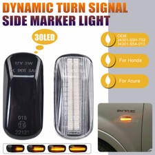 LED left+right side marker light indicator For Honda Acord HR-V CR-V Civic City
