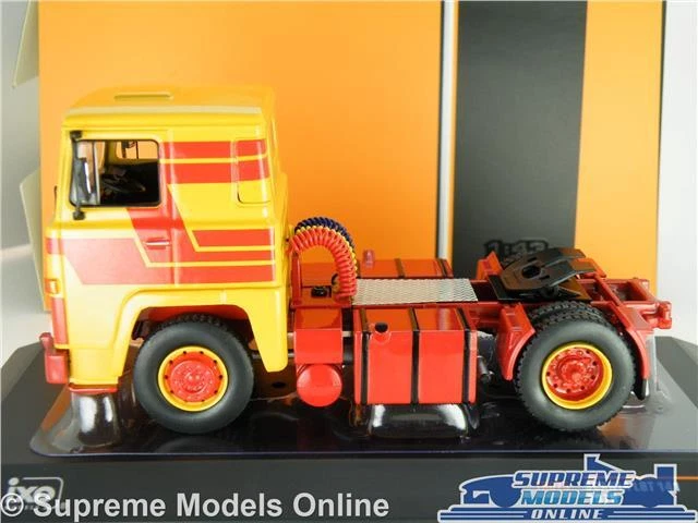 SCANIA LBT 141 MODEL LORRY TRUCK CAB TRACTOR UNIT YELLOW 1992 1:43 IXO TR075 K8 - Image 2 of 4