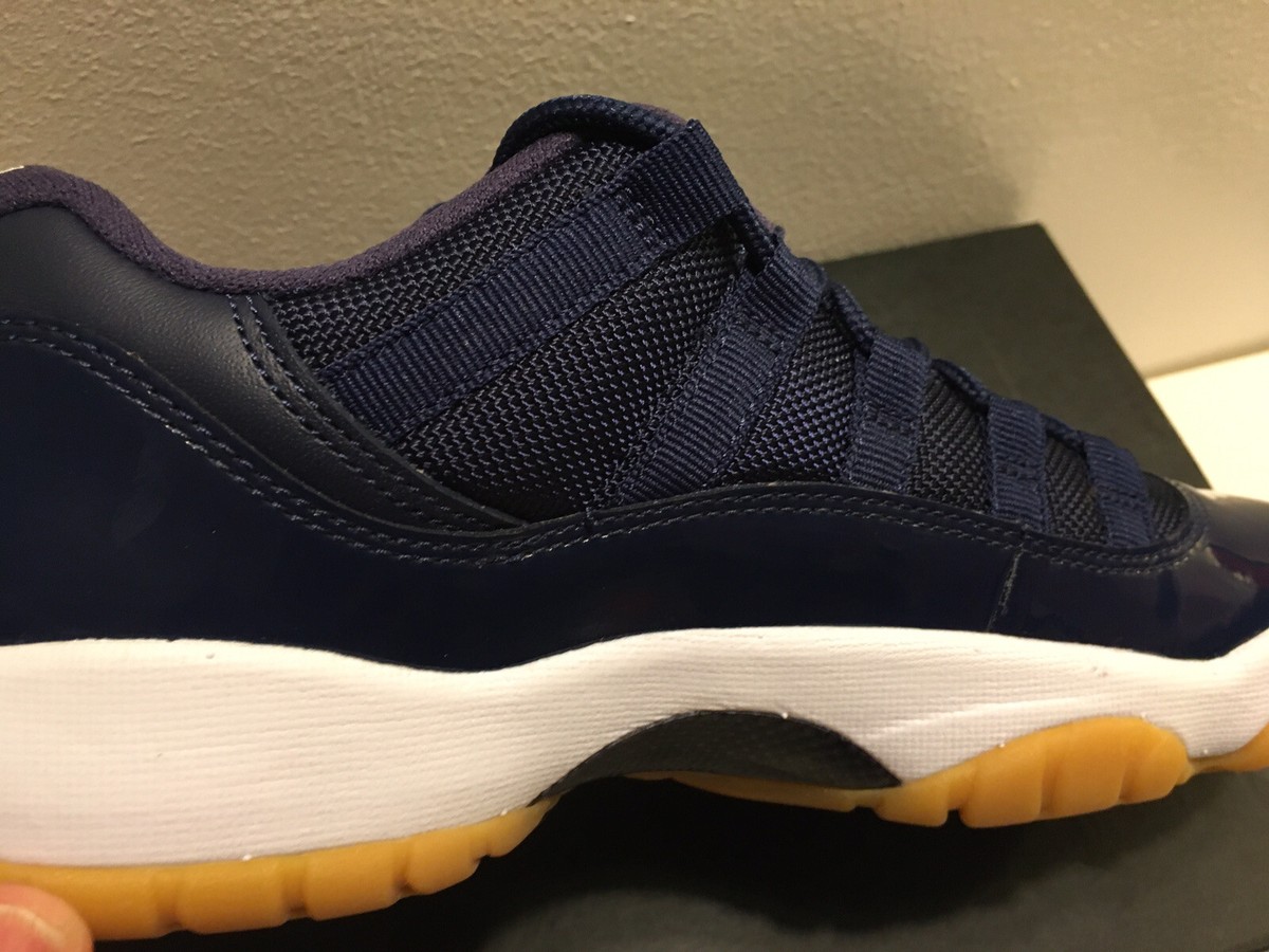Air Jordan 11 XI Retro Low BG Midnight Navy White Gum B Air Jordan 11 XI Retro Low BG Midnight Navy White Gum B
