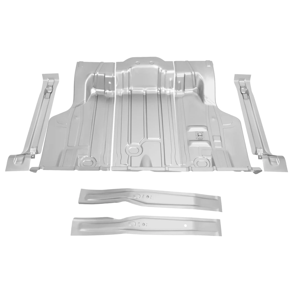For Chevelle GTO 68-72 Rear Trunk Floor w/ 2x Trunk Braces ＆ 2x Fuel Tank Braces Foto 2 de 4