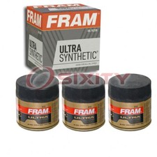 3 pc FRAM Ultra XG4967 Engine Oil Filters for CF413 BF413 B53170 AF63 A478C ia