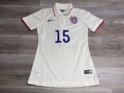 Nike Dri Fit USA Womens Soccer Home Jersey #15 Megan Rapinoe