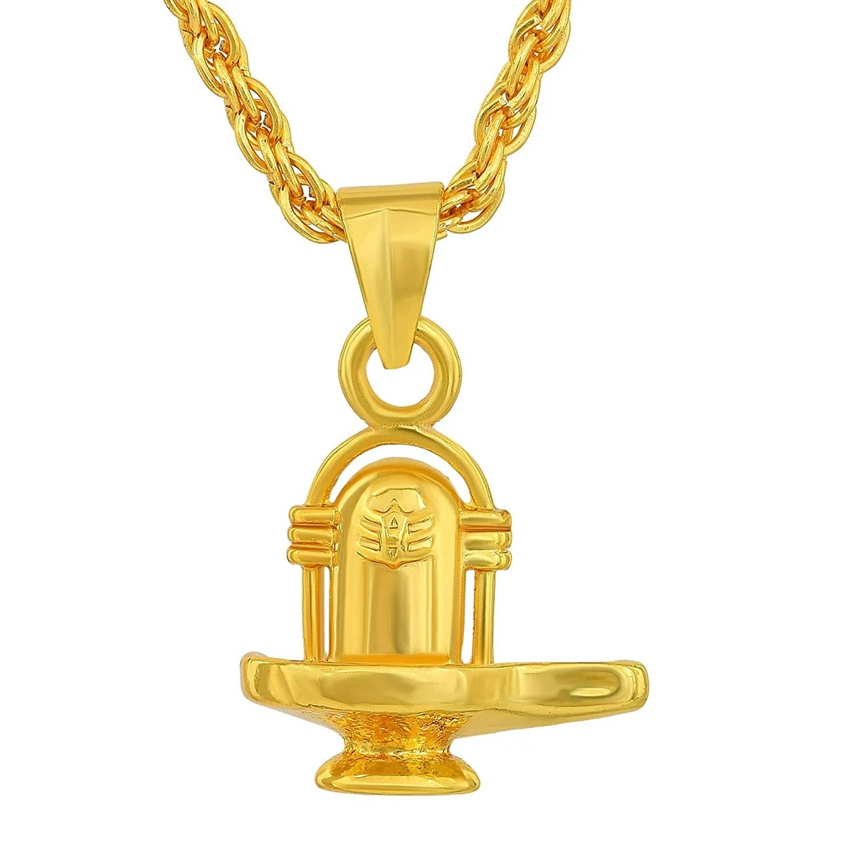 Gold Plated Lord Shiva Shiva Shivling Mahadev Bholenath Bahubali