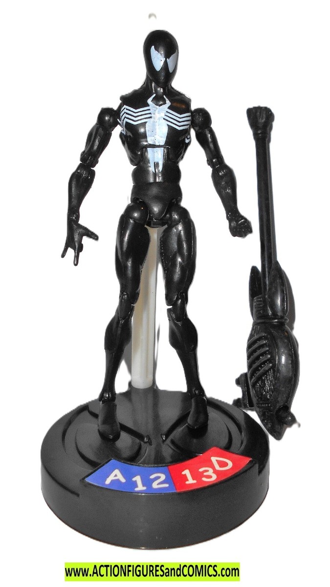 marvel legends showdown SPIDER-MAN black suit 2005 universe 4 inch