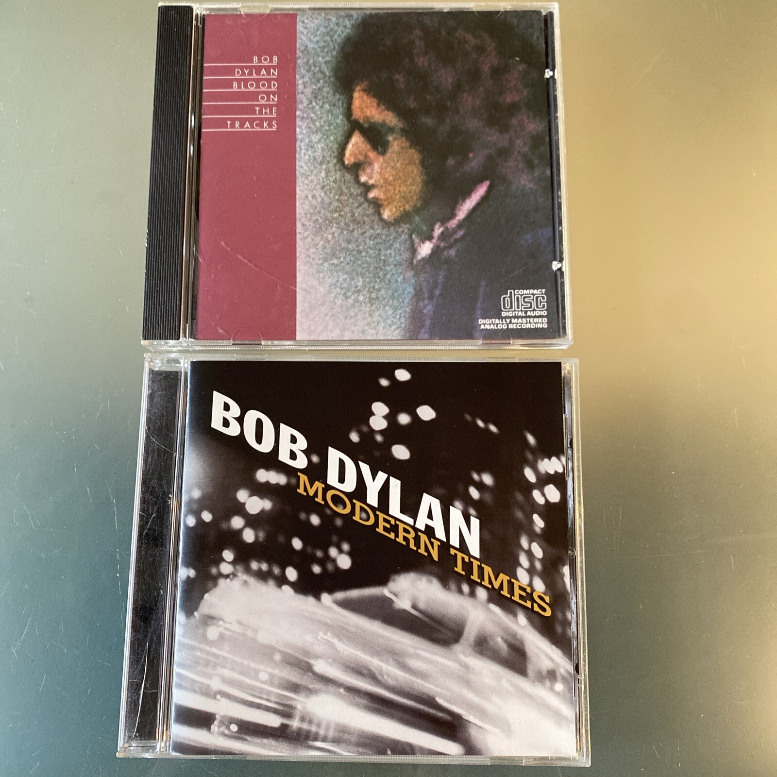 Bob Dylan 2 💿 LOT- Blood on the Tracks & Modern Times VG