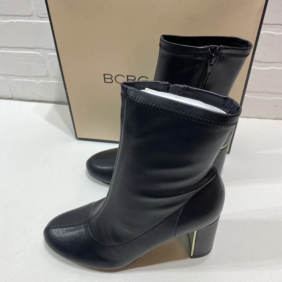 NUEVO - BCBGeneration - Vianna - Bota Tacón Negro - 9.5M Foto 2 de 4