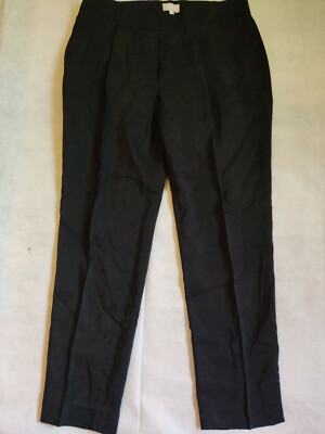 Lala Berlin chic light silk pants black size M top bi222
