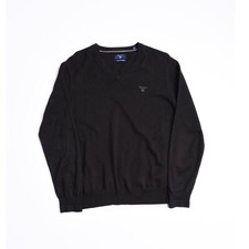 Gant Classic V Neck Jumper Size M