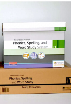 FOUNTAS & PINNELL Word Study System Grade 1 Phonic Spelling Vocabulary Resources