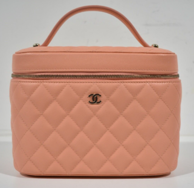 CHANEL バニティ ポーチ ノベルティ】 シャネル CHANEL バニティポーチ #ブラック - 【BLANC