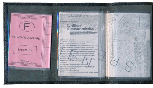 Porte Chequier ou compagnon ou porte monnaie ou porte carte grise Fee Fete mere - Imagen 21 de 38