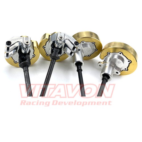 VITAVON AR14B Front & Rear Portal kit with Brass covers for Axial RBX10 Ryft - Picture 5 of 9