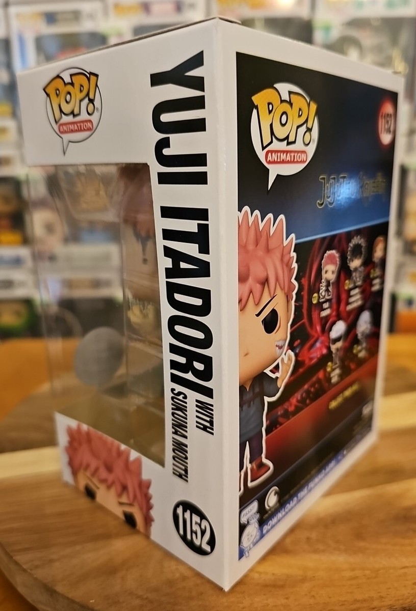 Funko Pop! Yuji Itadori Mit Sukuna Mund – Special Edition Vinyl Figur (Jujutsu Kaisen #1152)