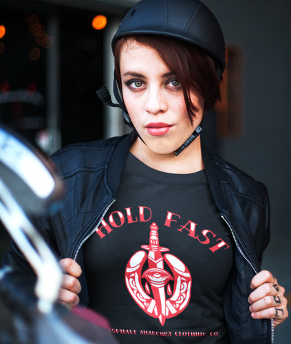 Hold Fast Soft-Style Tee BLACK - Picture 6 of 6
