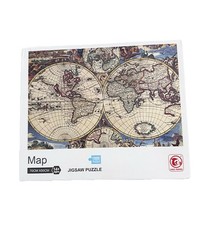 1000 Piece Jigsaw Puzzle Vintage World Map 70x50cm Complete