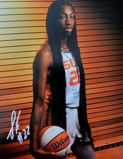 Saniya Rivers HARD Signed 8.5 X 11  photo Connecticut Sun.