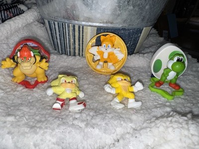 Mcdonald s Happy Meals Super Mario Galaxy Movie Bowser And Yoshi And Sonic Toys