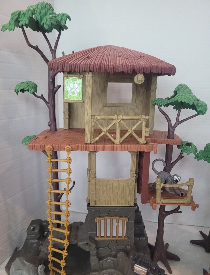 Animal Planet Wildlife Tree House Playset Toys R Us 2013 Chap Mei Rare ...