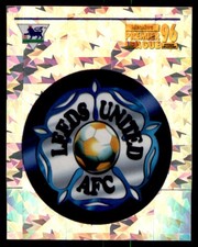 Leeds United Badge Merlin Premier League 96 Sticker No. 107
