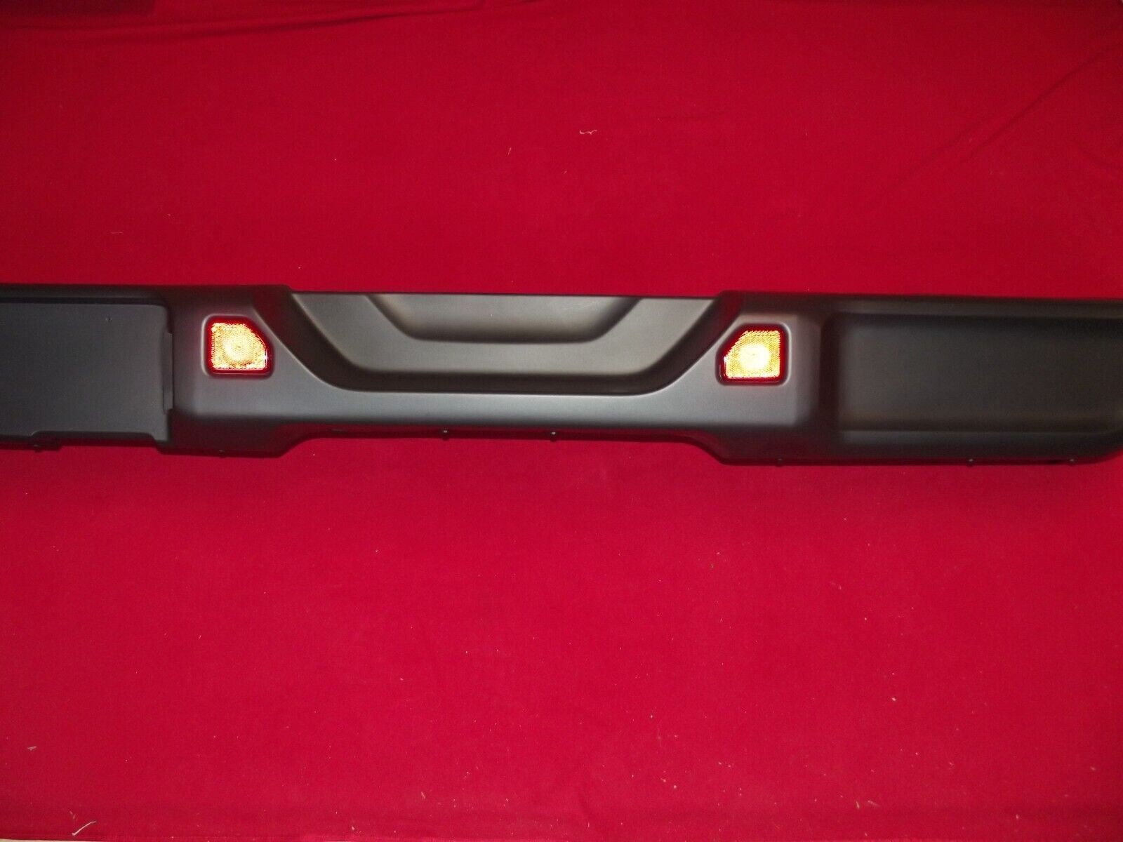 2018-2026 Jeep Wrangler JL Sahara Sport Rear Bumper NO Sensor Holes OEM