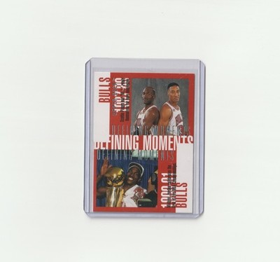 1997-98 Upper Deck Defining Moments #334 Chicago Bulls Star Trio jorden/Pippen