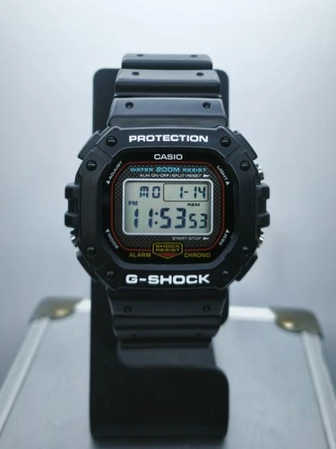 NEAR MINT Vtg Casio G Shock DW-5300-1BV CLASSIC SQUARE 901 Mod (1994) Men Watch