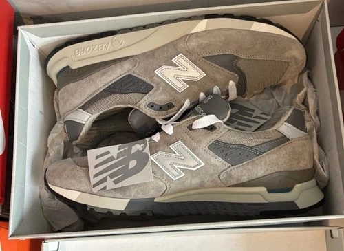 New Balance 998 🔥 Made in USA Grey Silver Classic Men's Size 11.5 U998GR NEW