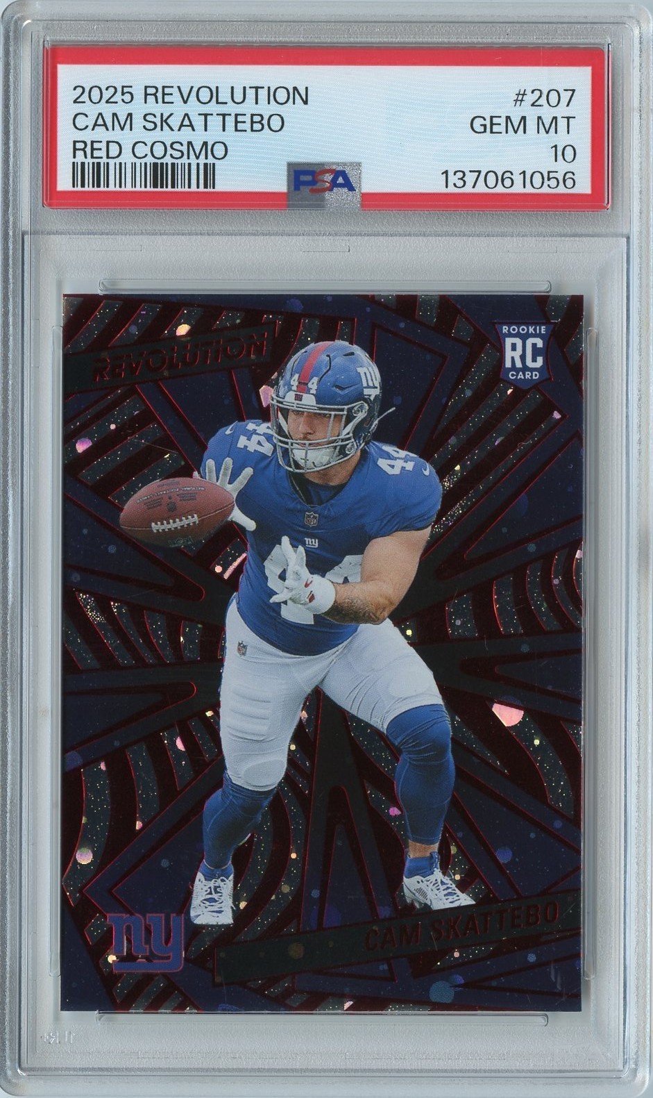 Cam Skattebo Panini Revolution #207 Red Cosmo