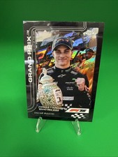 2025 Topps Chrome Formula 1 F1 Oscar Piastri #134 BLACK Refractor /75 GRAND PRIX