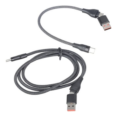Multiple Device USB Type CREATE Charging Cord 66W DOG Consistent Data Transfer