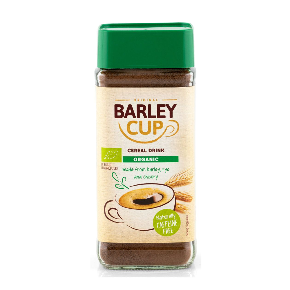 Barleycup Organic Natural Instant Grain Coffee 100g Caffeine Free