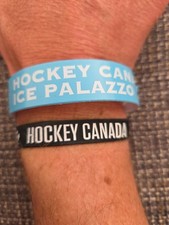 Hockey 🏒 Canada 🇨🇦 Silicone Wristband - Milano Cortina 2026 WINTER OLYMPICS