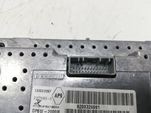8200326981 Navigatore Gps per RENAULT SCENIC II (JM) Authentique 2007 7619791 - Foto 4 di 10