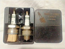 VINTAGE PLUG N BULB CADDY & 2 BOSCH M225T1 SP...
