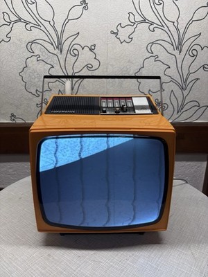 Nordmende Spectra Dimension 5 TV Fernseher Retro 60er 70er Orange  Getestet 