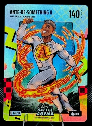 2026 Battle Arena Fire 80's Rad Ante-De-Something A Alex Antetokounmpo Debut SSP