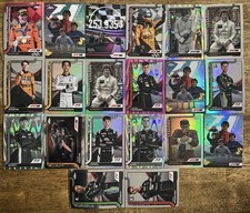 2025 Topps Chrome F1 Formula 1 Numbered Insert Refractor Lot! Oscar Piastri!