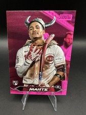 2024 Topps Stadium Club - Noelvi Marte #13 Pink Foil (RC)