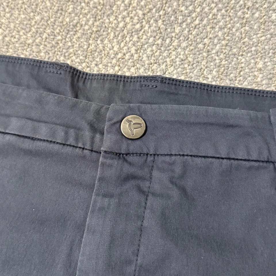 Birddogs Lined Chino Pants Mens Size 34x32 Navy Blue Stretch Casual - Image 3 of 4