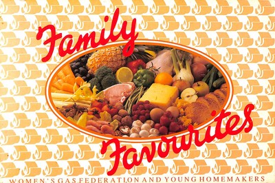 Family Favourites Cookbook -from the Women's Gas Federation and Young Homemaker