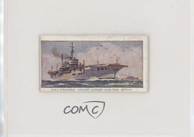 1950 British Automatic Warships of the World HMS Implacable #3 z6d