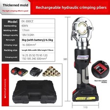 Elektrische Crimpzange, wiederaufladbar, EK-300B Kabel-/Drahtcrimpmaschine